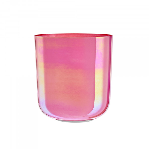 MEINL Sonic Energy 7.5" Essence Crystal Singing Bowl G3, Lotus Pink, 440 Hz, Throat Chakra (ECSB75G3LPK)