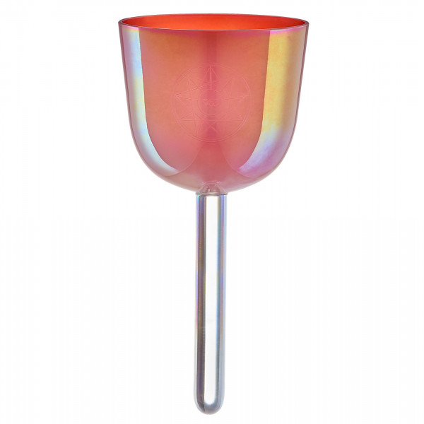 MEINL Sonic Energy 3.25" Essence Solfeggio Crystal Singing Bowl 963 Hz, Coral Reef (ESOLCSB963)