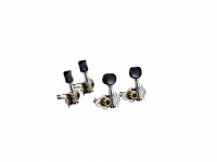 ORTEGA Open Gear Ukulele Tuning Machines - Chrome (OTMUKOG-CR)