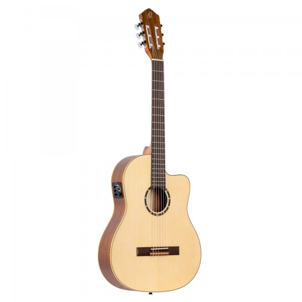 ORTEGA Family Series 4/4 Classical Slim Neck Guitar 6 String - Spruce / Mahogany Natural + Gig Bag (RCE125SN)