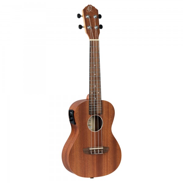 ORTEGA Timber Series Soprano Preamp Ukulele 4 String - Sapele Natural + Bag (RFU11SE)