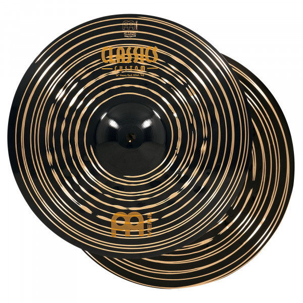 MEINL Cymbals Classics Custom Heavy Dark Hihat - 14" (CC14HDAH)