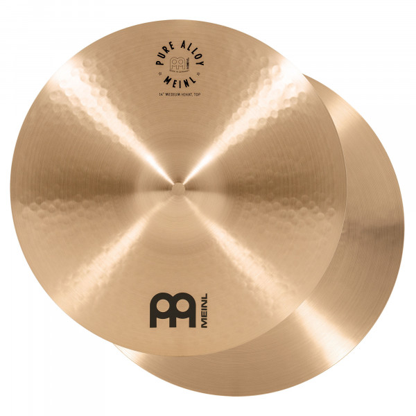 MEINL Cymbals Pure Alloy Medium Hihat - 14" (PA14MH)