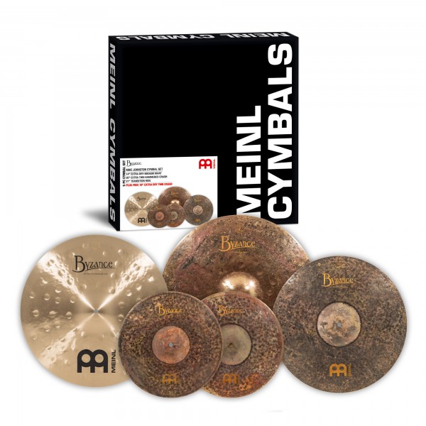 MEINL Cymbals Cymbalset Byzance Mike Johnston Set (MJ401+18)