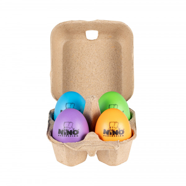 NINO Percussion Egg Shaker Box - 4 pcs (NINOSET21)