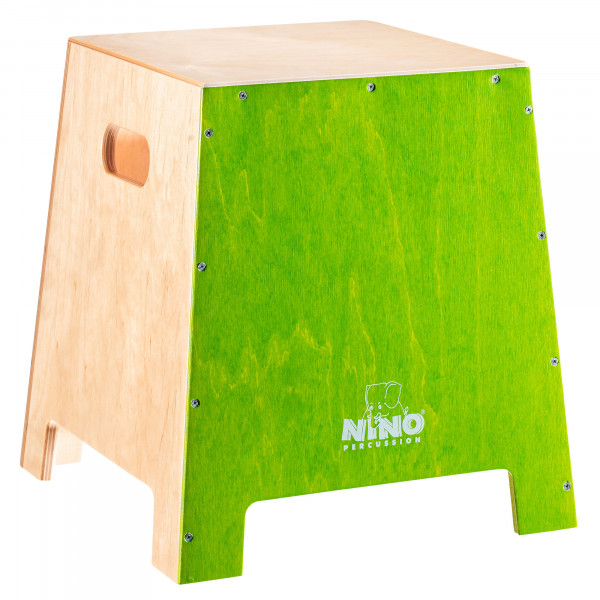 NINO Percussion Stackable Small Cajon - Green (NINO990GR)