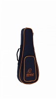 ORTEGA Economy Series Sopranino-Ukulele-Bag - Black/Orange (OUBSTD-SI)