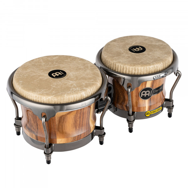 MEINL Percussion Artist Series Bongo Diego Galé, REMO® Fiberskyn® Heads - 7" & 8 1/2" Natural (DGR400CW)