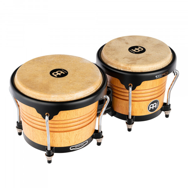 MEINL Percussion Marathon Series Bongo 6 3/4" Macho & 8" Hembra - Super Natural Matte (FWB190SNT-M)