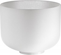 MEINL Sonic Energy 10" white-frosted Crystal Singing Bowl G4, 432 Hz, Throat Chakra (CSB10G)
