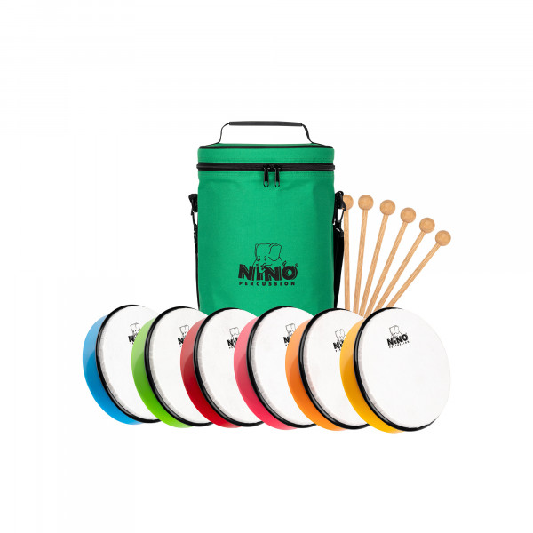 NINO Percussion 8" Hand Drum Set (NINOSET45)