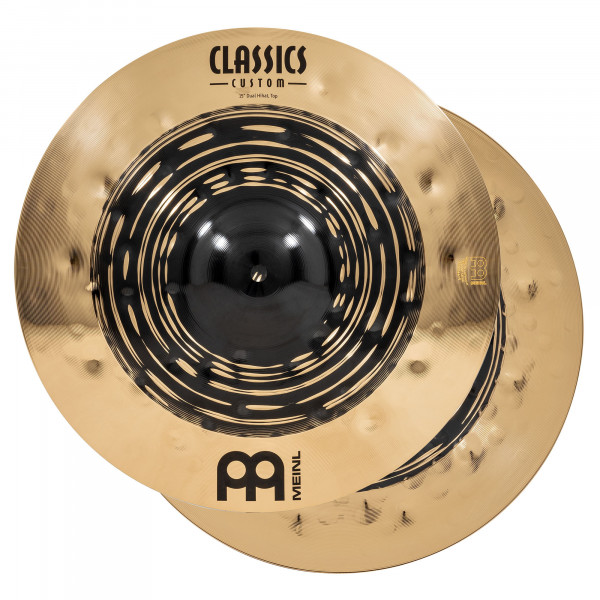 MEINL Cymbals Classics Custom Dual HiHat - 15" (CC15DUH)