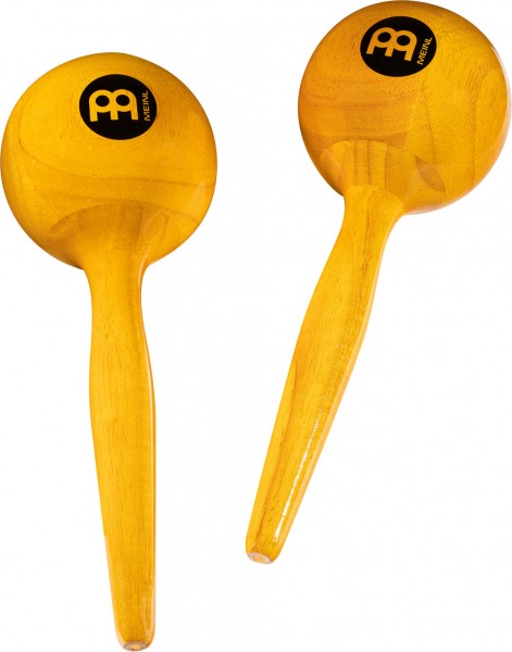 MEINL Percussion Round Wood Maracas - Amber (MWM2AM)