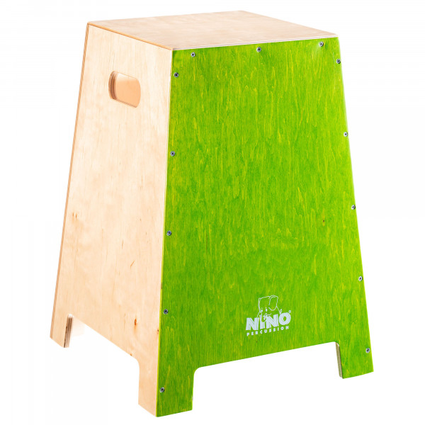 NINO Percussion Stackable Large Cajon - Green (NINO991GR)