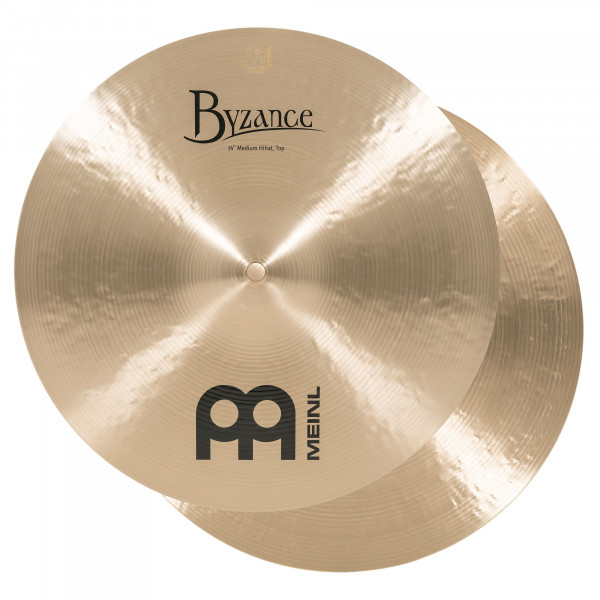 MEINL Cymbals Byzance Traditional Medium Hihat - 14" (B14MH)