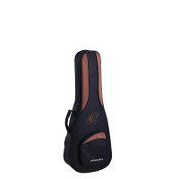 ORTEGA Pro Series Mini Travel Guitar Bag - Black/Brown (ONB-GTL)