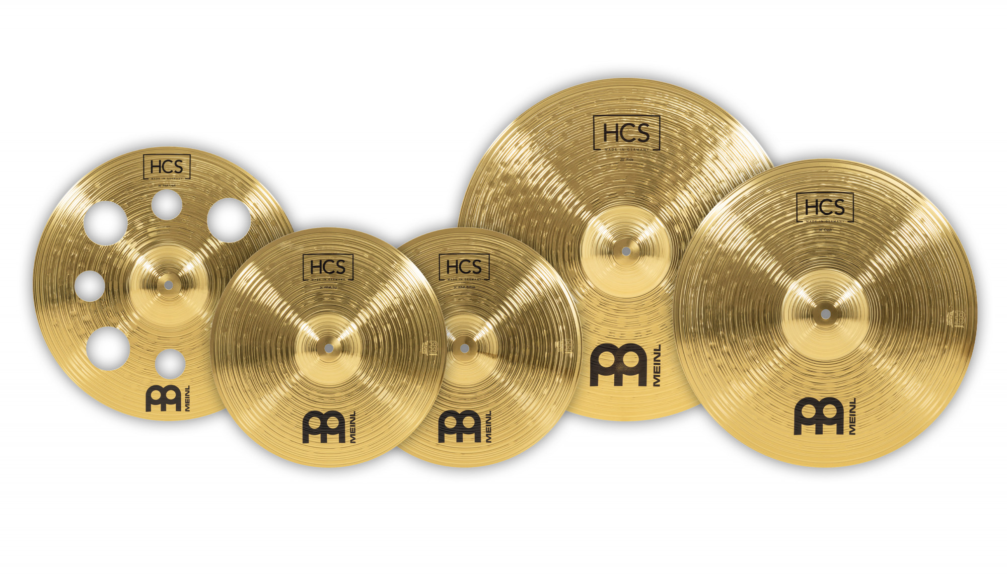 MEINL Cymbals HCS Expanded Cymbal Set - 14