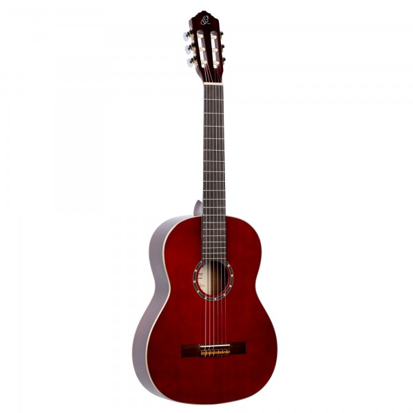 ORTEGA Family Series 4/4 Classical Guitar 6 String - Wine Red + Gigbag (R121WR)