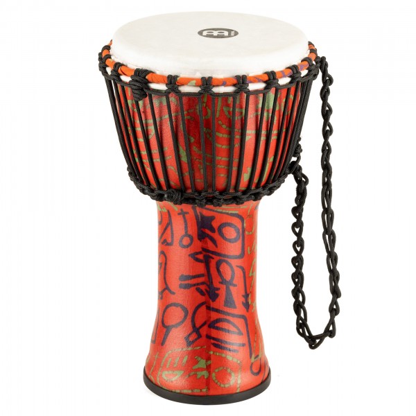 MEINL Percussion Travel Series African Djembe - Pharaoh's Script, Small - Synthetic Head (PADJ1-S-F)