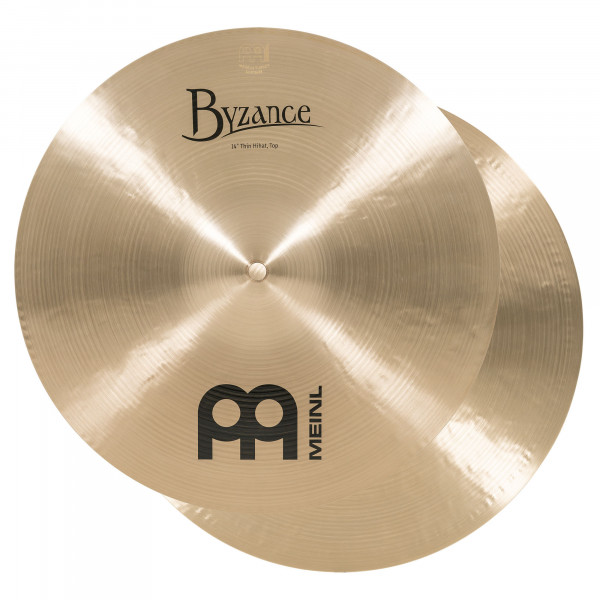 MEINL Cymbals Byzance Traditional Thin Hihat - 14" (B14TH)