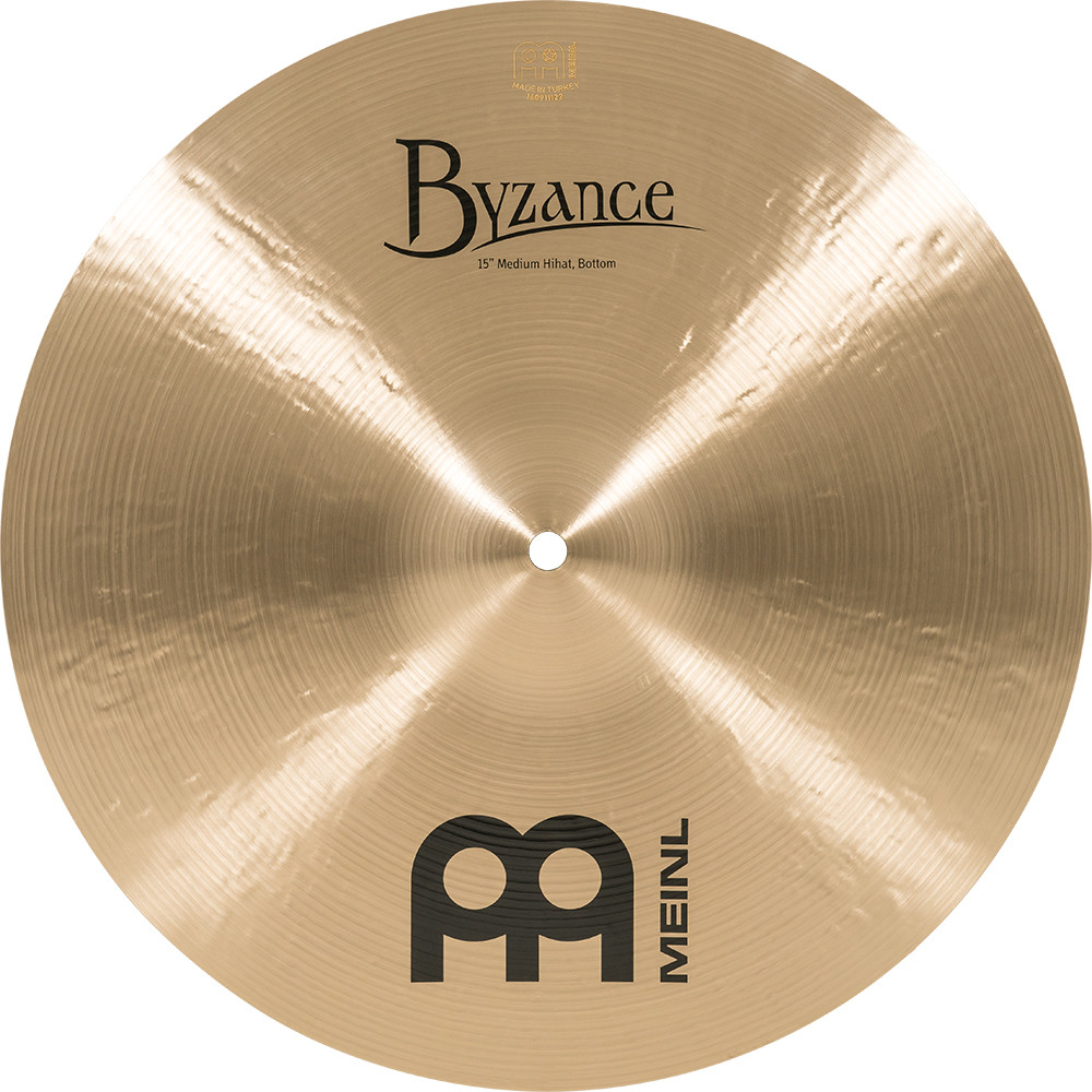 MEINL Cymbals Byzance Traditional Medium Hihat - 15