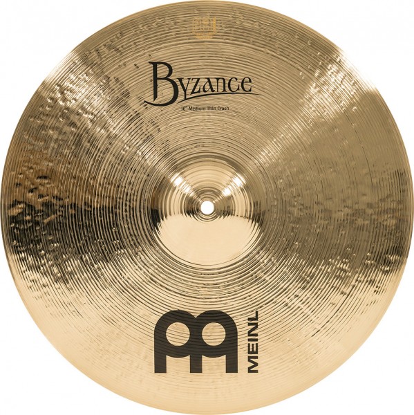 MEINL Cymbals Byzance Brilliant Medium Thin Crash - 16