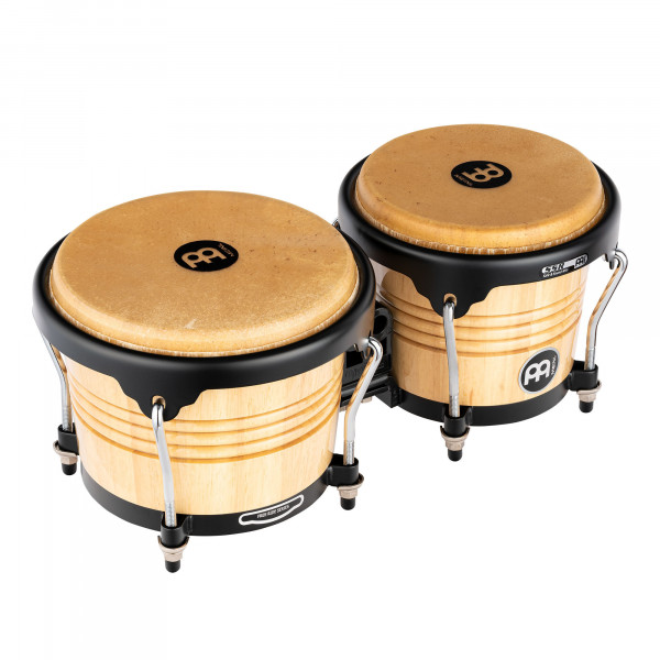 MEINL Percussion Marathon Series Bongo 6 3/4" Macho & 8" Hembra - Natural (FWB190NT)