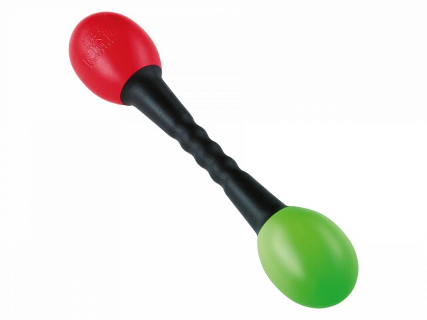 NINO Percussion Double Shaker - Red/Green (NINO577)