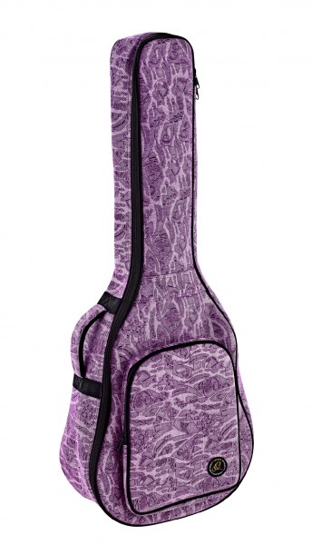 ORTEGA 4/4 Guitar Gigbag - Purple (OGBCL-PUJ)