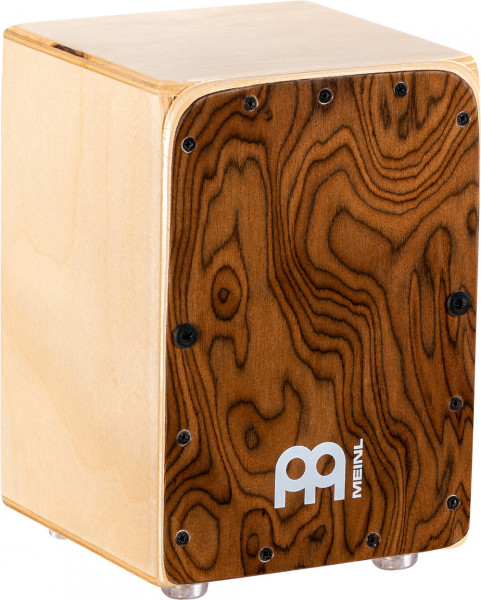 MEINL Percussion Mini Series Snare Cajon - Burl Wood (MC1BW)