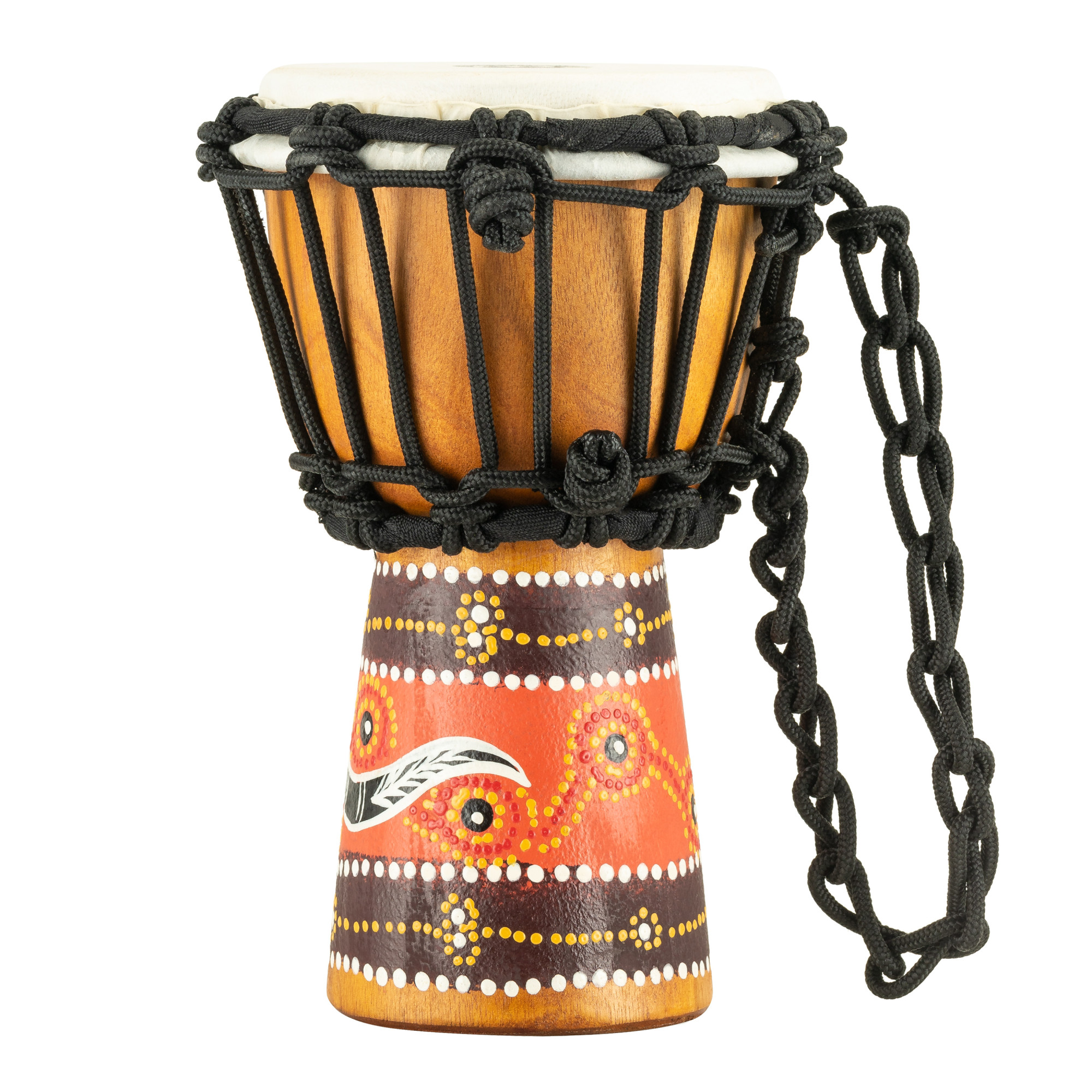 MEINL Percussion African Style Mini Djembe - Python Design (HDJ5-XXS)
