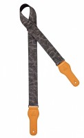ORTEGA Spring Series Guitar Cotton Strap - Coal Jean (OCS-300)